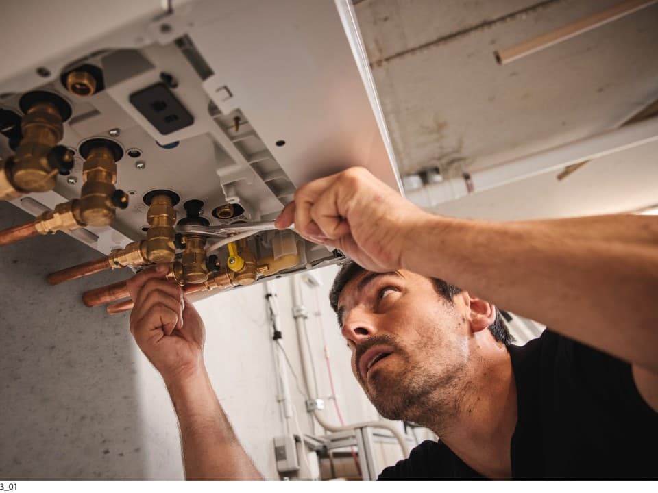 Instalacja kotła gazowego